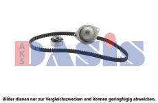 Vodní pumpa + sada ozubeného řemene AKS DASIS 570349N