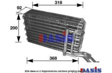 Výparník, klimatizace AKS DASIS 820180N