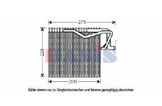 Výparník, klimatizace AKS DASIS 820318N
