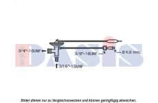 Expanzní ventil, klimatizace AKS DASIS 840208N