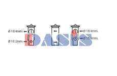 Expanzní ventil, klimatizace AKS DASIS 840329N