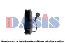 Elektromagnetická spojka, kompresor klimatizace AKS DASIS 851122N