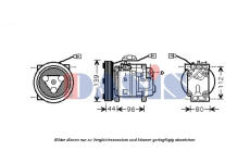 Kompresor, klimatizace AKS DASIS 851668N