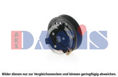 Elektromagnetická spojka, kompresor klimatizace AKS DASIS 852474N