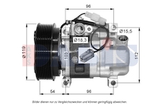 Kompresor, klimatizace AKS DASIS 852776N
