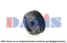 Elektromagnetická spojka, kompresor klimatizace AKS DASIS 852975N