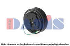 Elektromagnetická spojka, kompresor klimatizace AKS DASIS 855002N