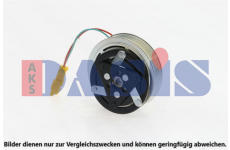 Elektromagnetická spojka, kompresor klimatizace AKS DASIS 855014N