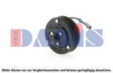 Elektromagnetická spojka, kompresor klimatizace AKS DASIS 855022N