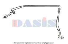 Vysokotlaké vedení, klimatizace AKS DASIS 885832N
