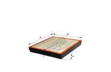 Vzduchový filtr HENGST FILTER E315L