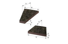 Filtr, vzduch v interiéru HENGST FILTER E1935LC