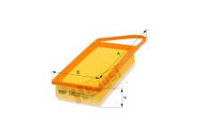 Vzduchový filtr HENGST FILTER E481L01