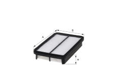 Vzduchový filtr HENGST FILTER E552L