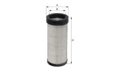 Filtr - sekundární vzduch HENGST FILTER E668LS