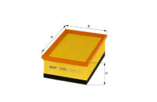Vzduchový filtr HENGST FILTER E688L