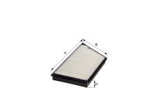 Filtr, vzduch v interiéru HENGST FILTER E971LI