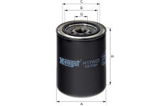 Olejový filtr HENGST FILTER H17W23