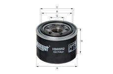 Olejový filtr HENGST FILTER H96W02