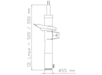 Tlumič pérování KYB 3358015