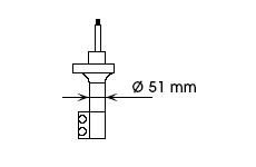 Tlmič pérovania KYB 324006