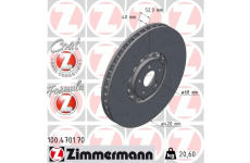 Brzdový kotouč ZIMMERMANN 100.4701.70
