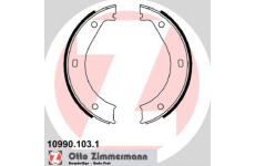 Sada brzdových čelistí, parkovací brzda ZIMMERMANN 10990.103.1