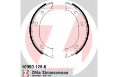 Sada brzdových čelistí, parkovací brzda ZIMMERMANN 10990.128.6