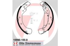 Sada brzdových čeľustí ZIMMERMANN 10990.100.9