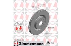 Brzdový kotouč ZIMMERMANN 110.2220.20