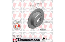 Brzdový kotouč ZIMMERMANN 150.1129.20