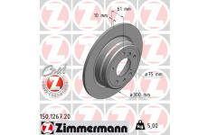 Brzdový kotouč ZIMMERMANN 150.1267.20