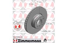 Brzdový kotouč ZIMMERMANN 150.1280.20