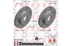 Brzdový kotouč ZIMMERMANN 150.1289.53
