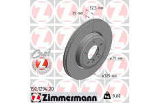 Brzdový kotúč ZIMMERMANN 150.1294.20