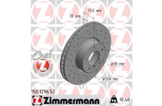 Brzdový kotouč ZIMMERMANN 150.1296.52