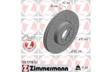 Brzdový kotouč ZIMMERMANN 150.1298.52