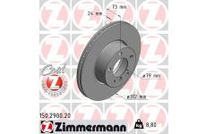 Brzdový kotouč ZIMMERMANN 150.2900.20