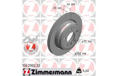 Brzdový kotouč ZIMMERMANN 150.2902.20