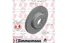 Brzdový kotouč ZIMMERMANN 150.2920.20