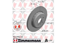 Brzdový kotouč ZIMMERMANN 150.2953.32