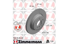 Brzdový kotouč ZIMMERMANN 150.3410.20