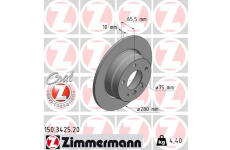 Brzdový kotúč ZIMMERMANN 150.3425.20