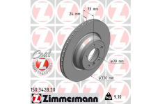 Brzdový kotouč ZIMMERMANN 150.3428.20