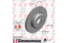 Brzdový kotouč ZIMMERMANN 150.3482.20