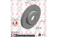 Brzdový kotouč ZIMMERMANN 150.3483.32