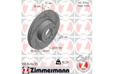 Brzdový kotouč ZIMMERMANN 150.3494.55