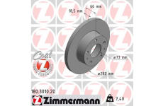 Brzdový kotouč ZIMMERMANN 180.3010.20