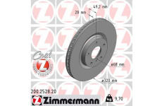 Brzdový kotouč ZIMMERMANN 200.2528.20