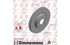 Brzdový kotouč ZIMMERMANN 320.3819.20